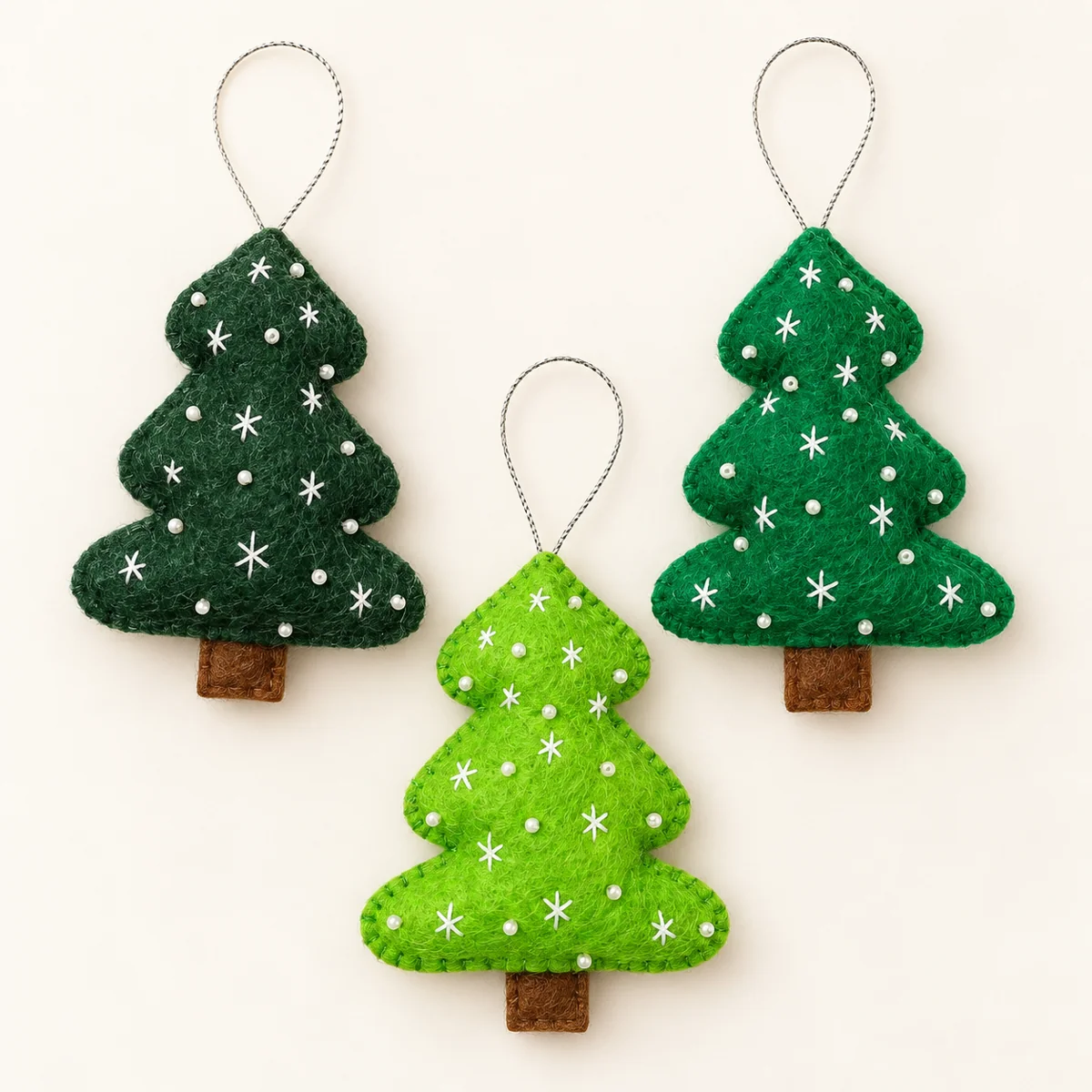 Felt Christmas Trees