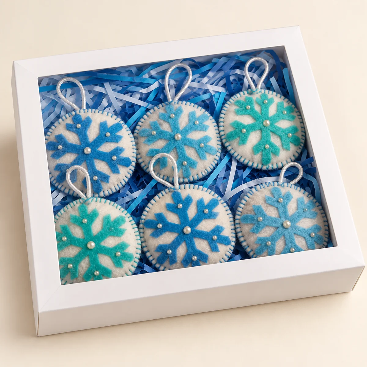 Winter Snowflake Box